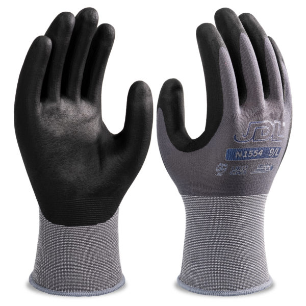 Durable Protective Nitrile Dipped Gloves