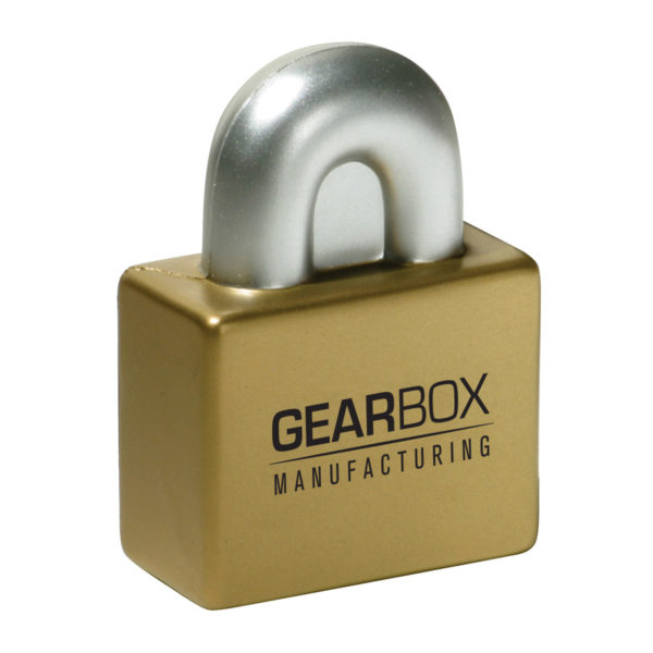 PU Padlock Stress Reliever