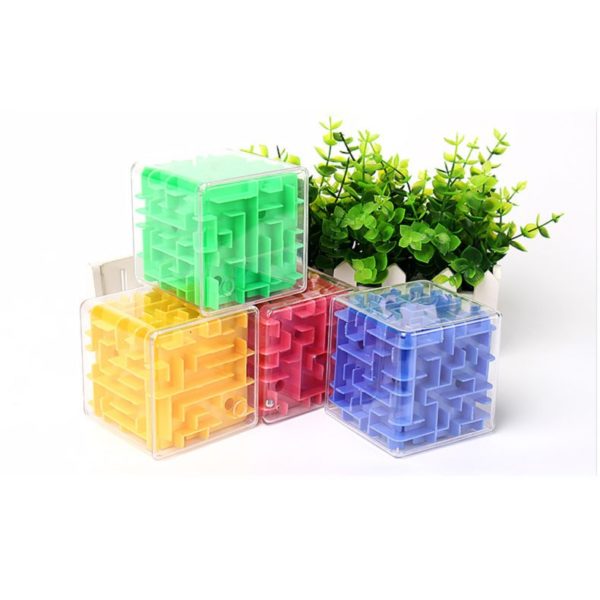 Cube Maze Puzzle