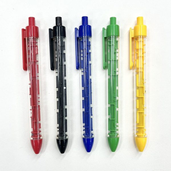 Maze Ballpoint Click Pen