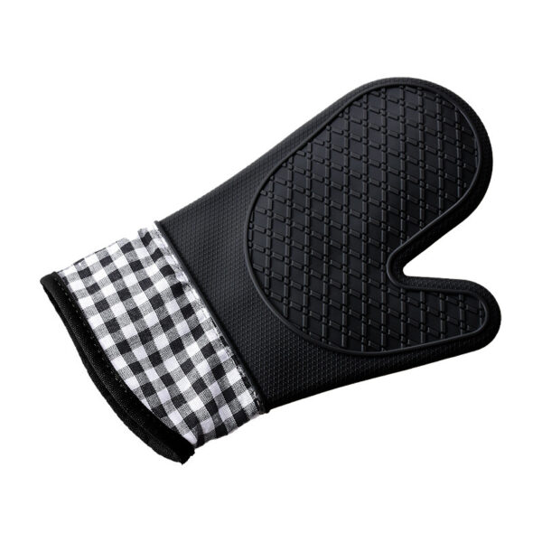 Silicone Oven Mitt With Lattice Sleeve