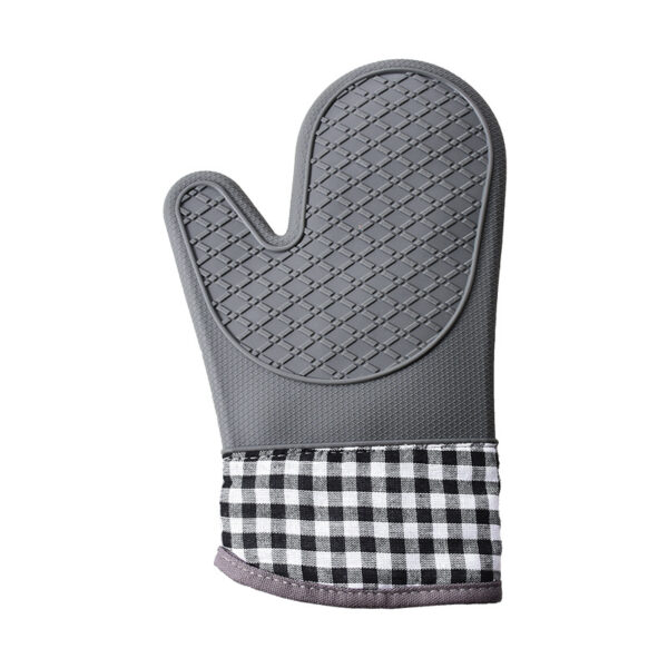 Silicone Oven Mitt With Lattice Sleeve