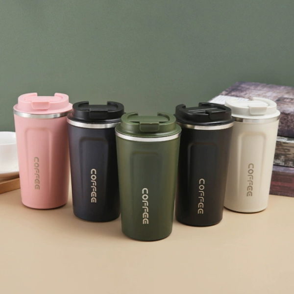 Portable Vacuum Stainless Steel Coffee Mug