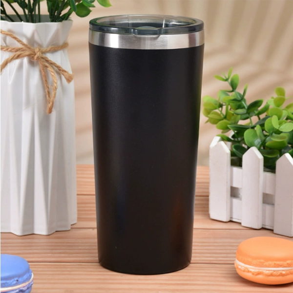 14 oz 304 Stainless Steel Water Bottle with Double lid - Image 3