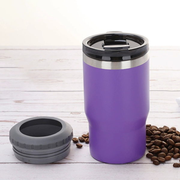 12 oz 304 Stainless Steel Water Bottle with Double lid