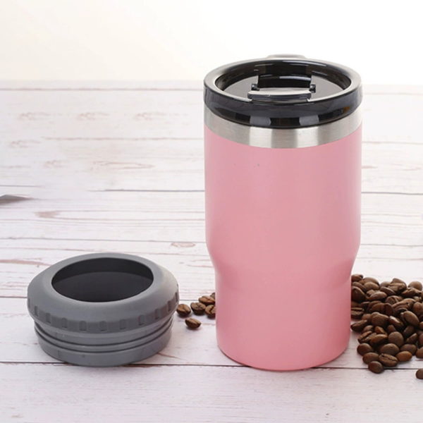 12 oz 304 Stainless Steel Water Bottle with Double lid