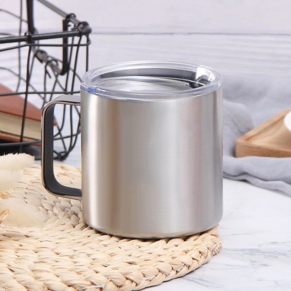 12 OZ Stainless Steel Water Mug with Handle