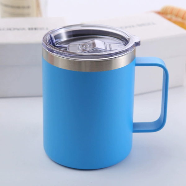 12 OZ Stainless Steel Water Mug with Handle