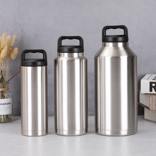 18oz or 36oz or 64 oz Stainless steel vacuum bottle