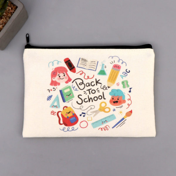 Canvas Pen bag Stationery Bag Storage Bag