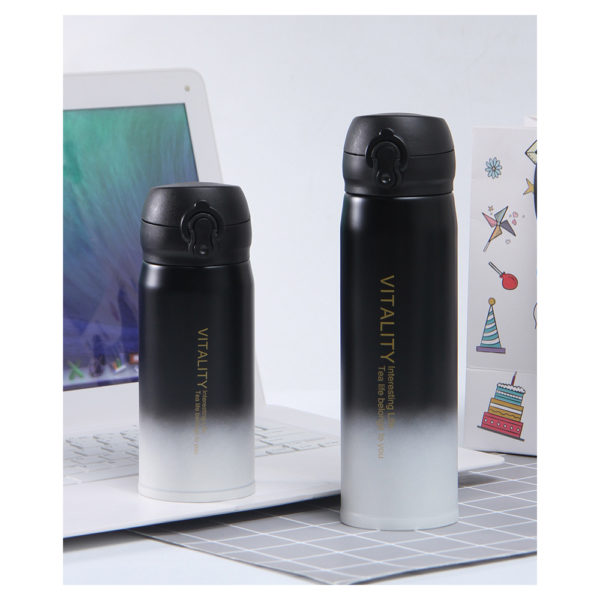 15 oz 304 Stainless Steel Water Bottle with Gradient Color