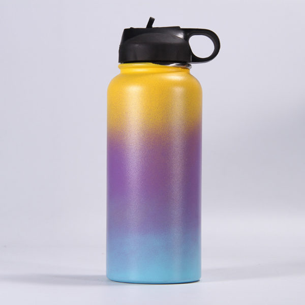 32 OZ Gradient Color 304 Stainless Steel Water Bottle