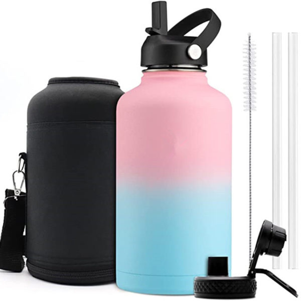 30oz or 40 oz Gradient Color 304 Stainless Steel Water Bottle