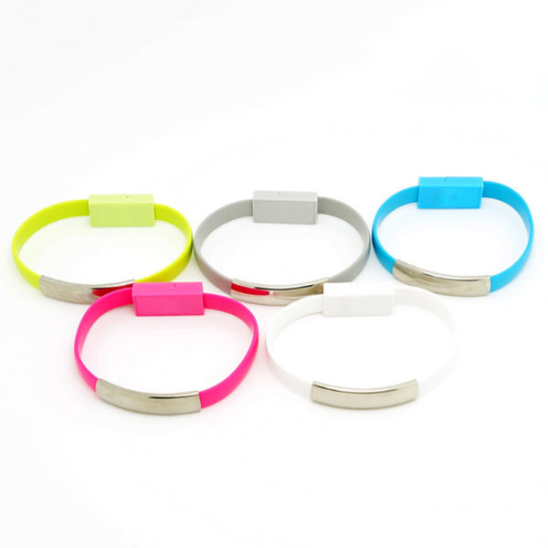 Connector Portable Charging Cable Wristband