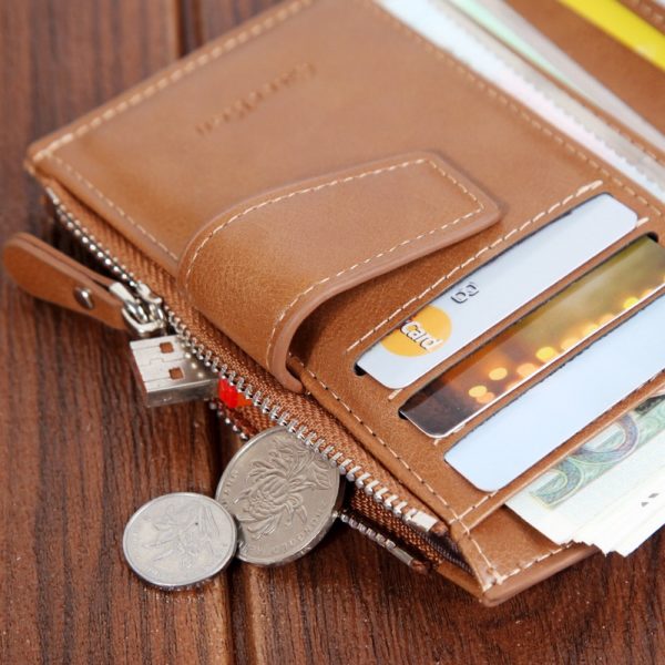 Short Buckle Fashion Wallet