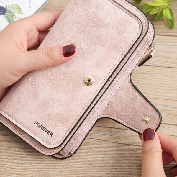 Women's Frosted PU Wallet