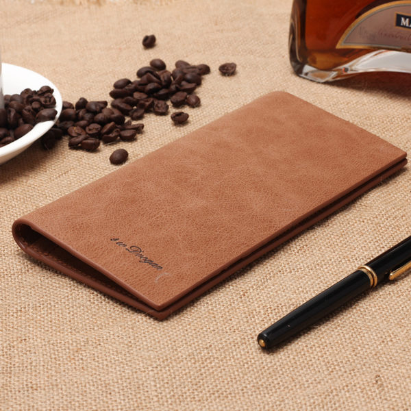 Brushed Ultra-thin Soft Leather Wallet