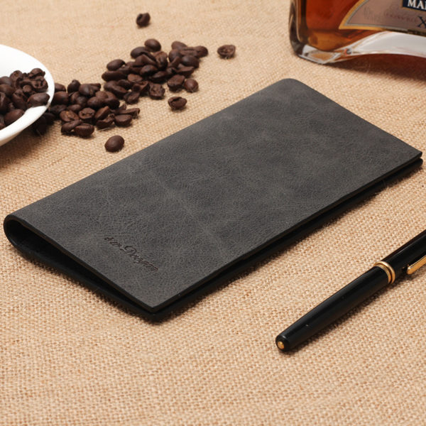 Brushed Ultra-thin Soft Leather Wallet