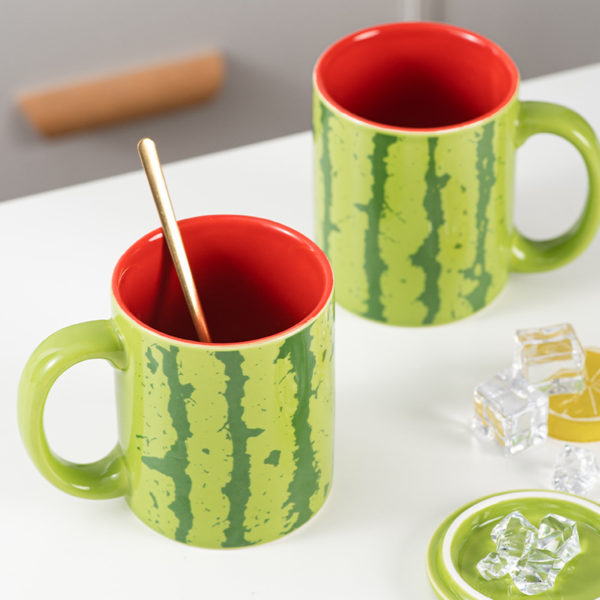 Trendy Watermelon Ceramic Mug 12OZ