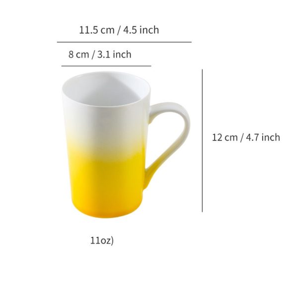 Customized Gradient Ceramic Mug 11OZ