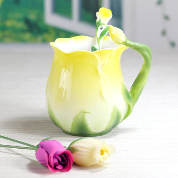 Beautiful Rose Ceramic Mug 11OZ