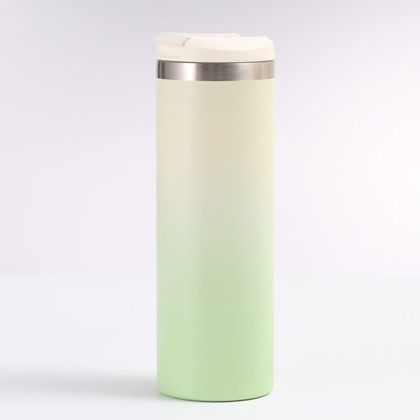 Gradient Color Flip-top Insulated Bottle 17OZ