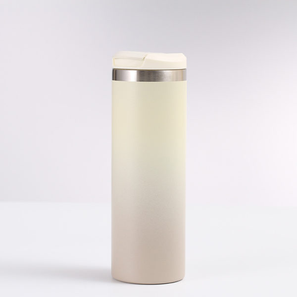 Gradient Color Flip-top Insulated Bottle 17OZ