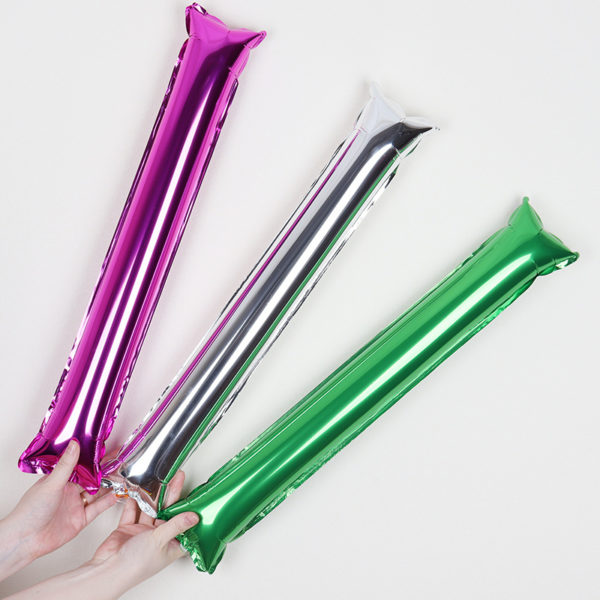 Thicken Reflective Foil Inflatable Thunder Sticks Cheering Bar