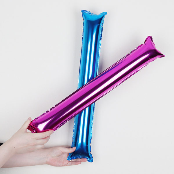 Thicken Reflective Foil Inflatable Thunder Sticks Cheering Bar