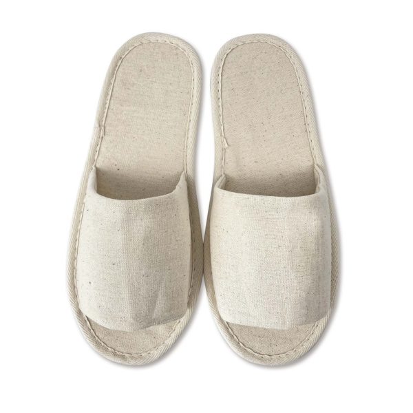 Linen Environmentally Friendly Biodegradable Slippers