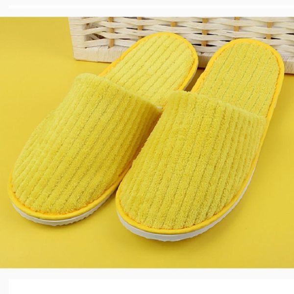 Coral-fleece Hotel Slippers