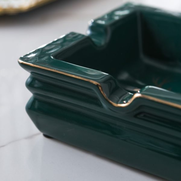 Creative Square Ceramic Ashtray