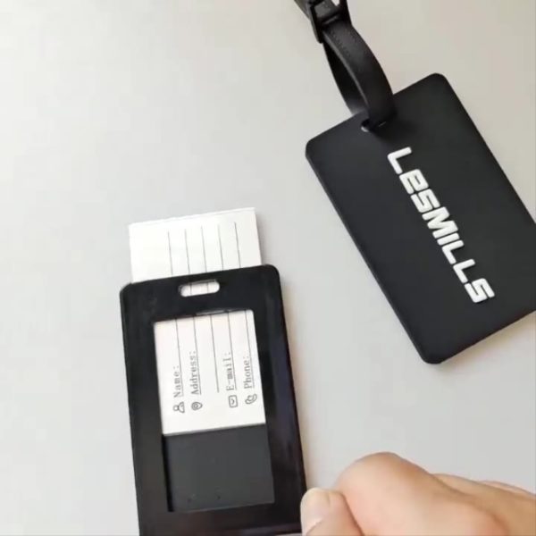 PVC Soft Plastic Luggage Tag