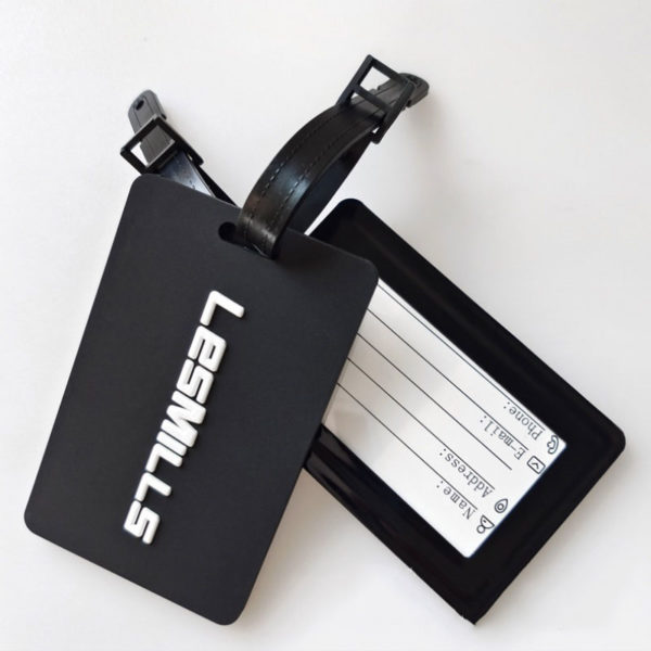 PVC Soft Plastic Luggage Tag