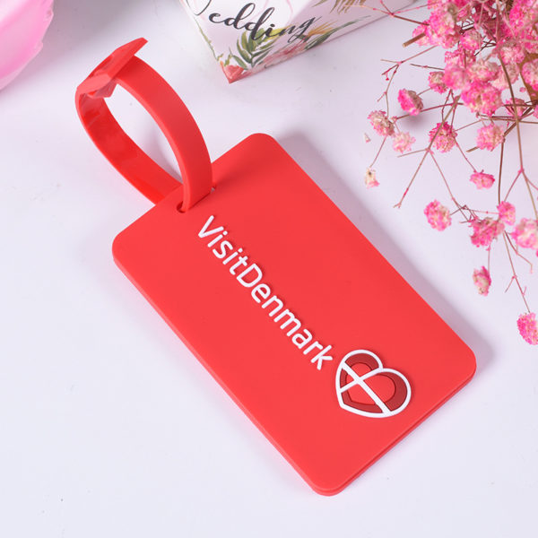 Eco-friendly Soft Plastic Luggage Tag