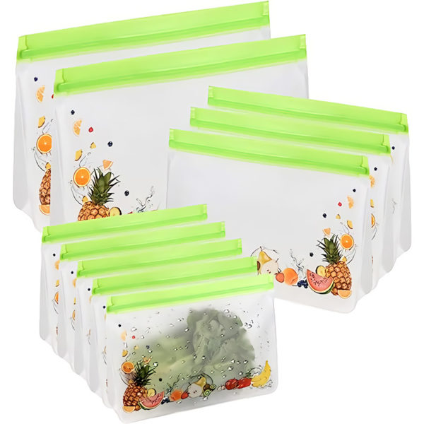 PEVA Transparent Food Grade Plastic Bag