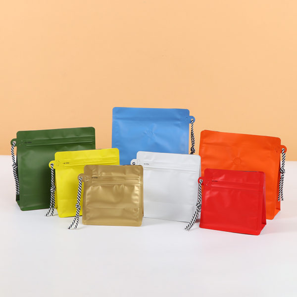 Lanyard Eight-sided Plastic Sealing Bag