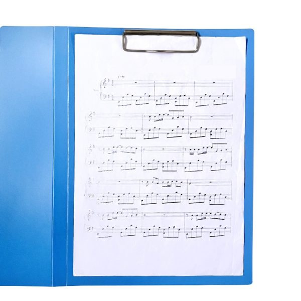 Blue Folded PP Clipboard