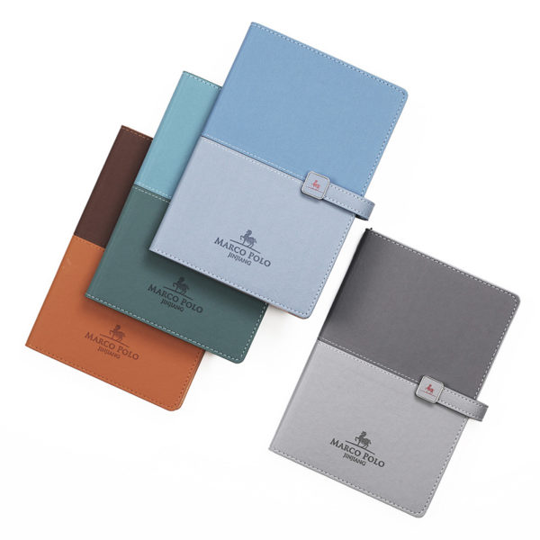 Magnetic Notebook with Buckle Splice