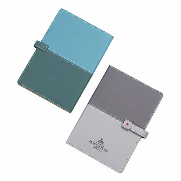 Magnetic Notebook with Buckle Splice