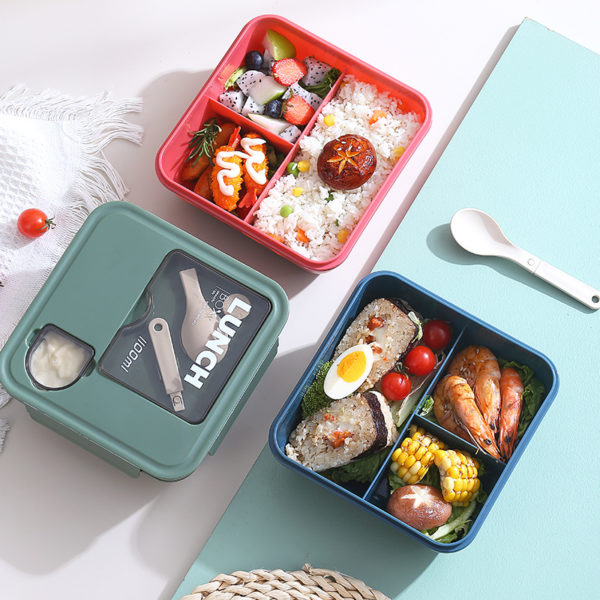 Compartmentalized Salad Picnic Lunchbox - Image 2