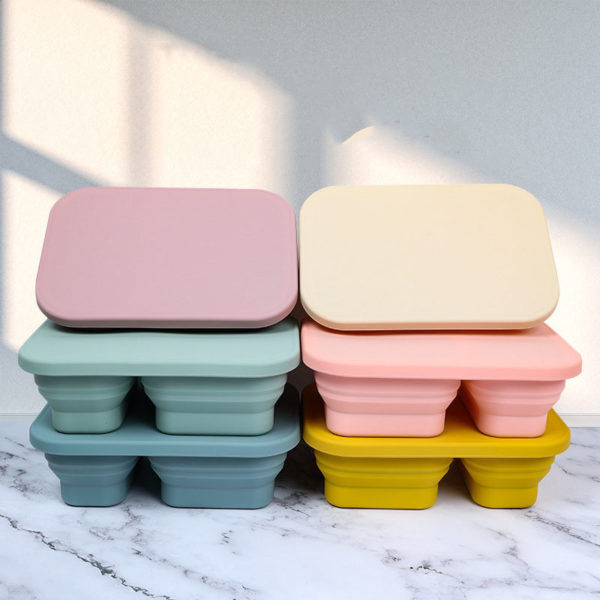 Customized Silicone Folding Lunch Box