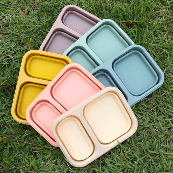 Customized Silicone Folding Lunch Box