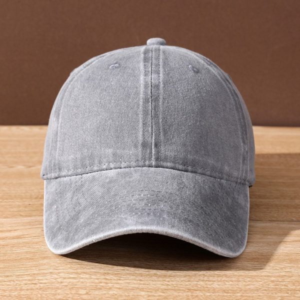 Washed and Embroidered Aged Baseball Cap