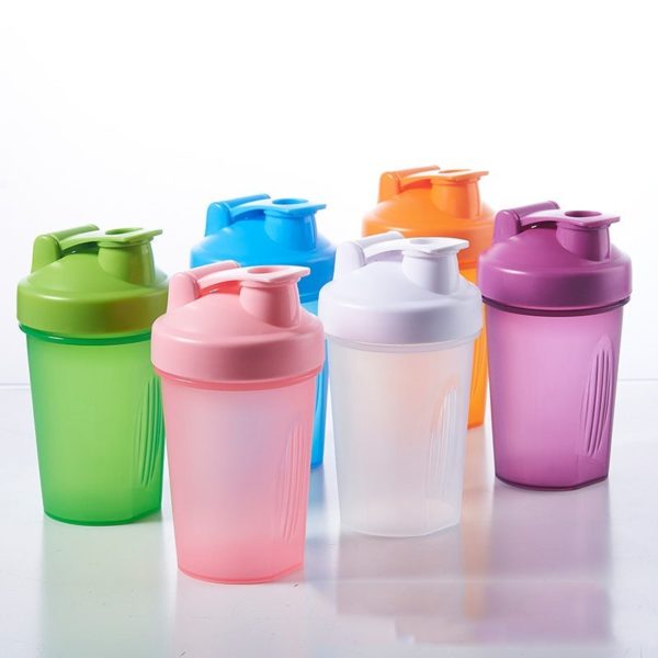 Plastic Fitness Shaker With Graduated Scale