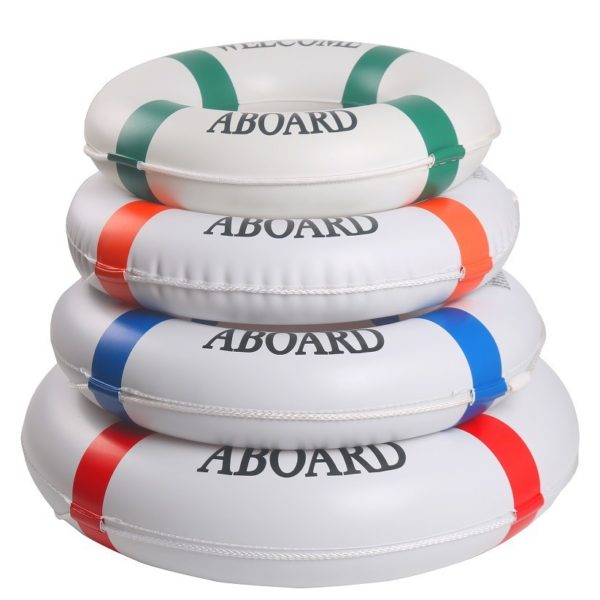 Thickened PVC Inflatable Swimming Ring