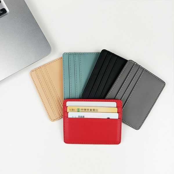 Large-capacity Multi-card Women's Compact Leather PU Card Case