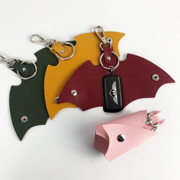 Bat-shaped Multifunctional Handmade Car Key Case