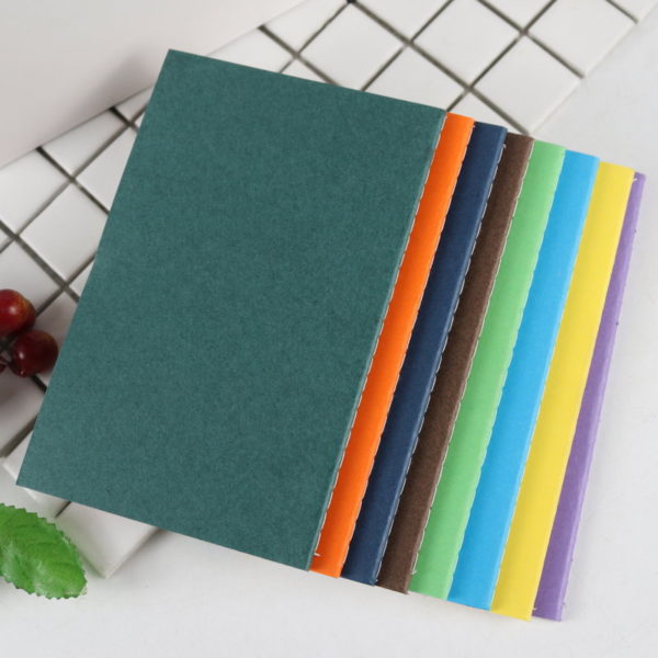 Solid Color Simple A5 Lined Notebook