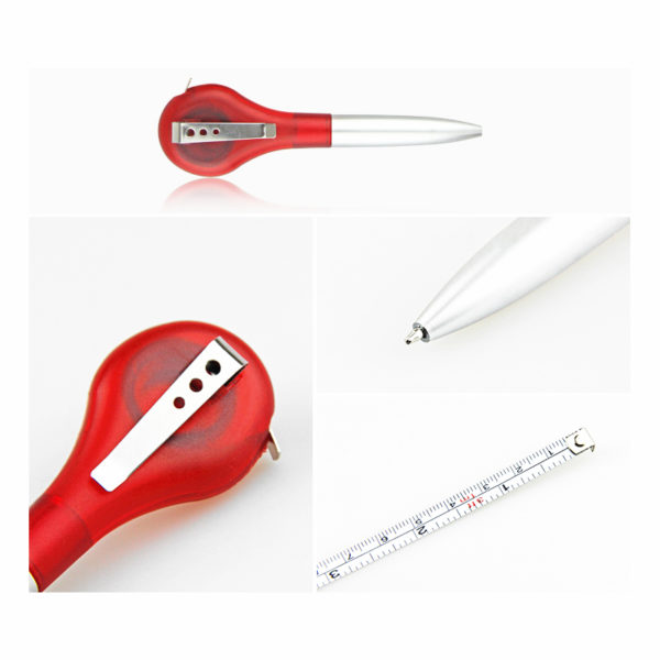 Multifunctional Ballpoint Pen with Tape Measure